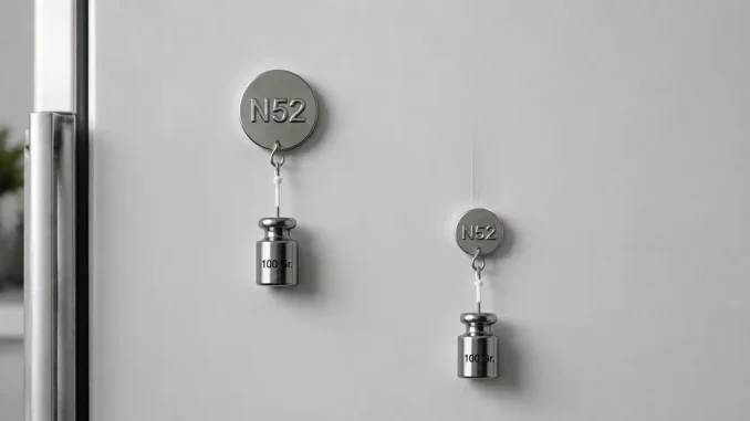N52 Neodym-Magnet Vergleich