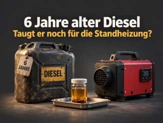 Sechs Jahre alter Diesel für die Standheizung