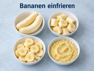 Bananen einfrieren_ Vier einfache Varianten