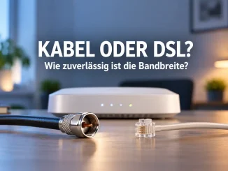 Kabel oder DSL Bandbreite im Vergleich