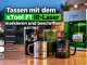 Tassen gravieren mit xTool F1 IR-Laser